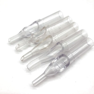 Wholesale Transparent Tattoo Supply Body Art Accessories Plastic Tattoo Disposable Tips